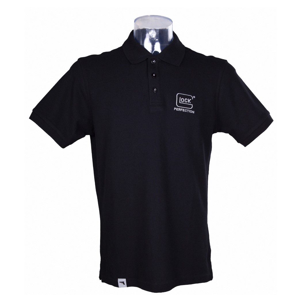 BLACK POLO GLOCK SHIRT PERFECTION II S/S FOR MEN | Products | Armeria ...